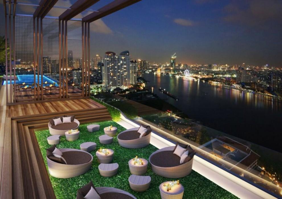 阿瓦尼+曼谷河畔酒店【Sha Plus+】 外观 照片 The 33rd floor Sky Garden